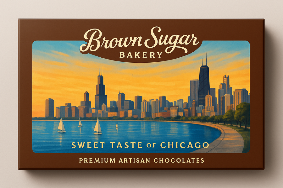 BSB postcard — Lakefront, Assorted Creams