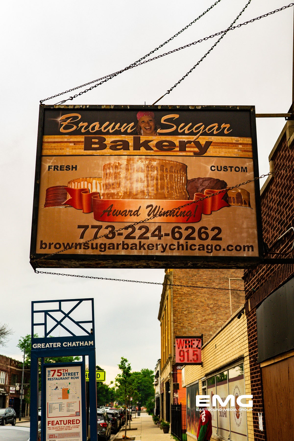 Stephanie Hart at Brown Sugar Bakery on 75th Street